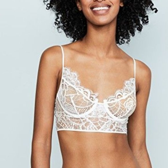 Kiki De Montparnasse Coquette Lace Longline Bra - Picture 2 of 2